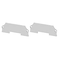 Заглушка из алюминия STRETCH-S-35-CEIL-CENTER-A (GAMMA35)