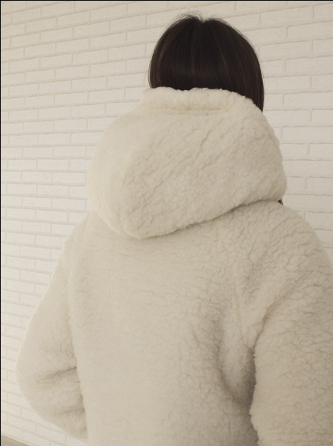 Куртка женская из овечьей шерсти - фото 3 - id-p234342753