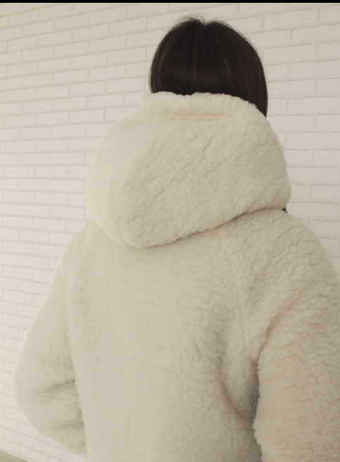 Куртка женская из овечьей шерсти - фото 6 - id-p234342753