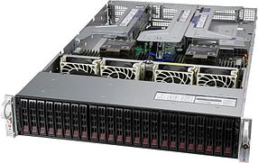 Серверная платформа Supermicro Ultra SuperServer 2U 220U-TNR noCPU(2)3rd Gen Scalable/TDP 270W/no DIMM(32)/8