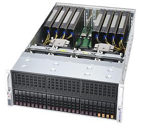 Шасси серверное Supermicro A+ 4U Server 4124GS-TNR noCPU(2)7003/7002 EPYC/TDP 280W/no DIMM(32)/SATARAID