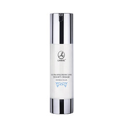 Ночной крем с гиалуроновой кислотой против морщин - LAMBRE ULTRA HYALURONIC NIGHT CREAM