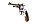 Пневматический револьвер Gletcher NGT Silver (Наган), фото 6