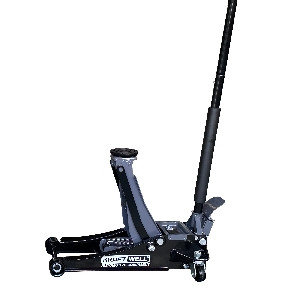 Домкрат подкатной гидравлический, низкопрофильный с педалью г/п 3000 кг. KraftWell арт. KRWFJ3FL