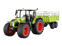 Трактор с прицепом Double Eagle CLAAS ARION 660 1/24