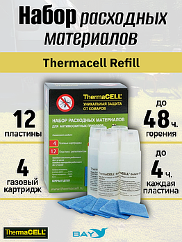 ​Набор расходных картриджей Thermacell Refills (4 картриджа + 12 пластин)​