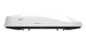 Автобокс Евродеталь ED Магнум 390, белый глянец, 185х84х42см, быстросъём, двухсторонний