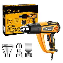 Фен строительный (термовоздуходувка) DEKO HG2450 063-4335