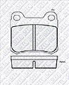 BP000915 SFEC Тормозные дисковые колодки