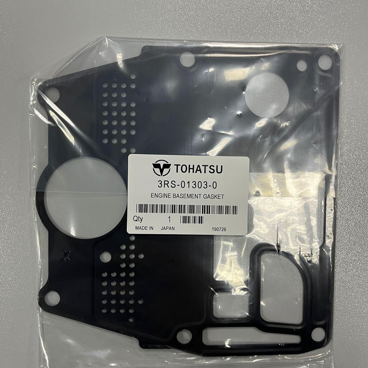 Прокладка низ двигателя Tohatsu MFS9.9E/15E/20E Mercury F10-20MH 3RS-01303-0