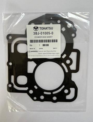 Прокладка головки блока Tohatsu MFS9.9-20C.D 3BJ-01005-0  Mercury F15-20MH, фото 2