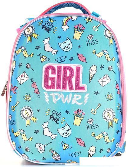 Школьный рюкзак Schoolformat Ergonomic + Girl Power РЮКЖКРД-ГПР (зеленый)