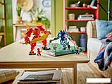 Конструктор LEGO Ninjago 71808 Стихийный огненный робот Кая, фото 8
