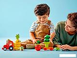 Конструктор LEGO Duplo 10982 Трактор для перевозки овощей и фруктов, фото 7