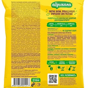 Агрикола для ягодных культур пакет 50г., фото 2