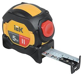 Рулетка строительная IEK TIR10-3-005, 5м x 25мм, с автостопом