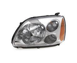 ПЕРЕДНЯЯ ФАРА (ЛЕВАЯ) Митсубиси Галант USA, 2006-2008, светлый отражатель,  , ZMB1163(N)L