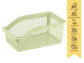Корзинка 26х15х12 см, KLINKO, зеленая, PERFECTO LINEA