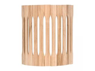 Абажур настенный, угловой, 31х10х27 см, липа, "Hot Pot"
