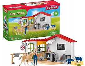 Игровой набор Schleich Ветеринарная клиника с домашними животными 42502