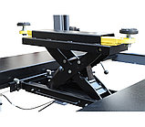 Подъемник четырехстоечный г/п 4000 кг. платформы для сход-развала KraftWell арт. KRW4WL с траверсой, фото 9