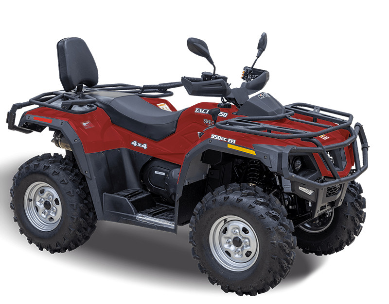 Квадроцикл HISUN 550ATV Normal комплектация Бордовый