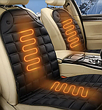 Накидка с подогревом на сиденье автомобиля (1шт), фото 5
