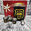 Подарочный набор Jim Beam (фляжка 250мл., воронка, 4 рюмки), фото 3