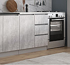 Кухня "Мэри" 1,6/3м (графит серый) Артем-Мебель, фото 7