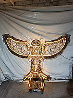 Новогодняя иллюминация. Сова