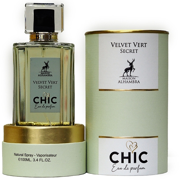 Женская парфюмерная вода Maison Alhambra - Chic Velvet Vert Secret edp 100ml (ORIGINAL)
