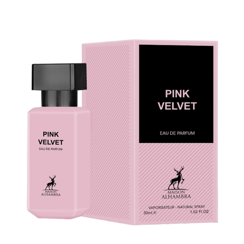 Женская парфюмерная вода Maison Alhambra - Pink Velvet edp 30ml (ORIGINAL)