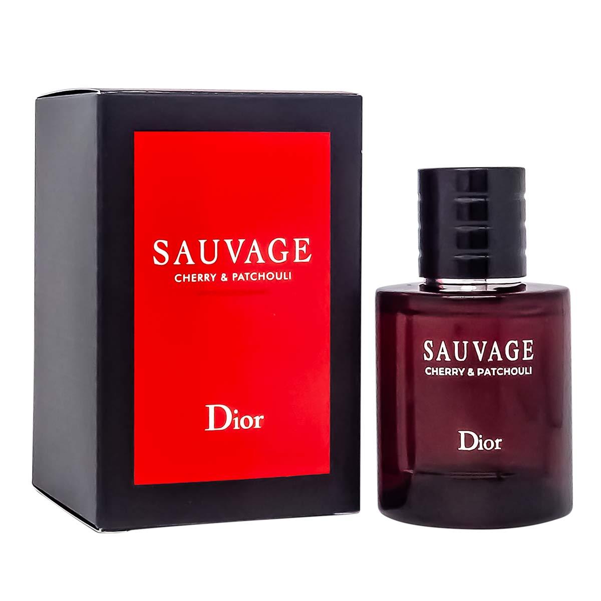 Мужская парфюмерная вода Christian Dior - Sauvage Cherry & Patchouli edp 60ml (Lux Europe)