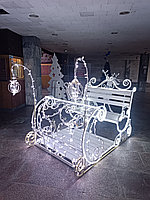 Новогодняя иллюминация. Новогодние Сани