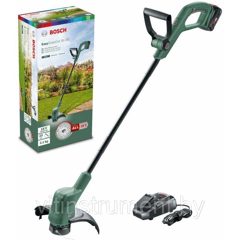 Триммер Bosch EasyGrassCut 18-260 06008C1C02 (с 2-мя АКБ)