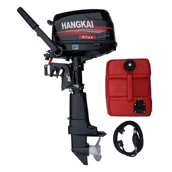 Лодочный мотор Hangkai 6.5 HP 4-х тактный с выносным баком