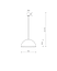 Подвесной светильник Nowodvorski 10698 Hemisphere Super S GX53 1x8W IP20 Bl, фото 4