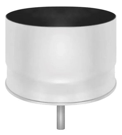 Стакан с конденсатоотводом (капельник), нерж. 0.5мм (Везувий), фото 2