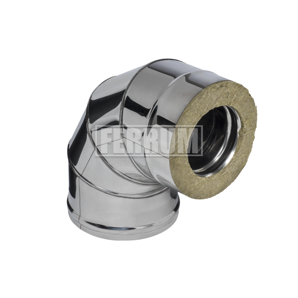 Сэндвич-колено 90° (430/0.8) (Ferrum)