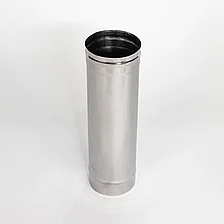 Дымоход 0.25м, нерж 0.8мм (Гефест-Сталь), фото 2