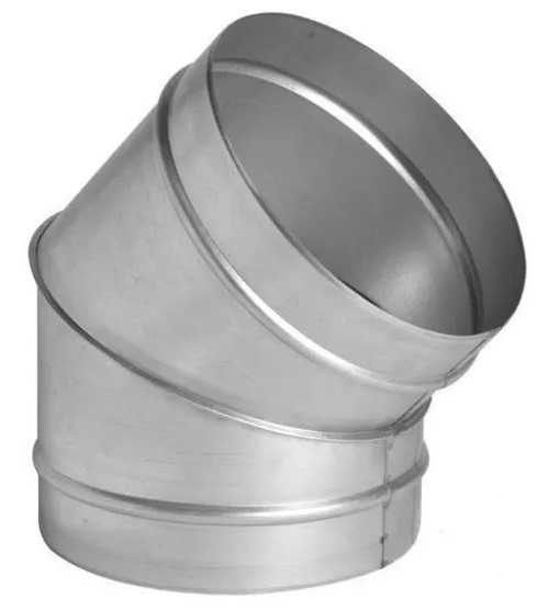 Отвод 30 град., (304/1,5мм) (КПД КАМИН)