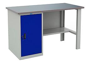 Верстак слесарный (столярный) однотумбовый Практик WD-1 ШxВxГ 1600x866x700мм