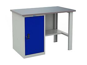 Верстак слесарный (столярный) однотумбовый Практик WD-1 ШxВxГ 1200x866х700мм