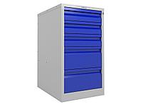 Верстак двухтумбовый WD-5+WD-5 без экрана. 1800x866x700 мм., фото 4