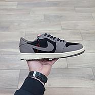 Кроссовки Travis Scott X Air Jordan 1 Low Mocha, фото 2