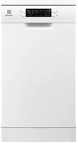 Посудомоечная машина Electrolux ESS42220SW, узкая, напольная, 44.6см, загрузка 9 комплектов, белая