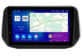 Штатная магнитола Parafar для Hyundai Santa Fe 4 (2018+) на 2/32+4g модем Android 13