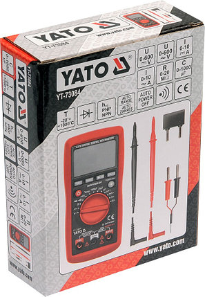 Универсальный цифровой измеритель YATO YT-73084, фото 2