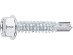 Саморез для фасадных систем 6.3х38 мм нерж.сталь (А2), DIN 7504-K (200 шт в карт. уп.)