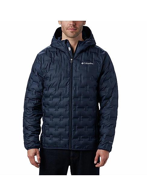 Куртка мужская Columbia Delta Ridge™ II Down Hooded Jacket темно-синий 2086221-464